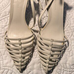 🤍 Who What Wear Strappy Heels – Size 10 – 2.5” Heel